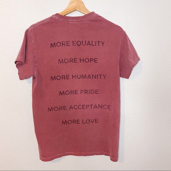 The Vinyl Icons More Love Graphic Tee Shirt - Picture 3 of 3